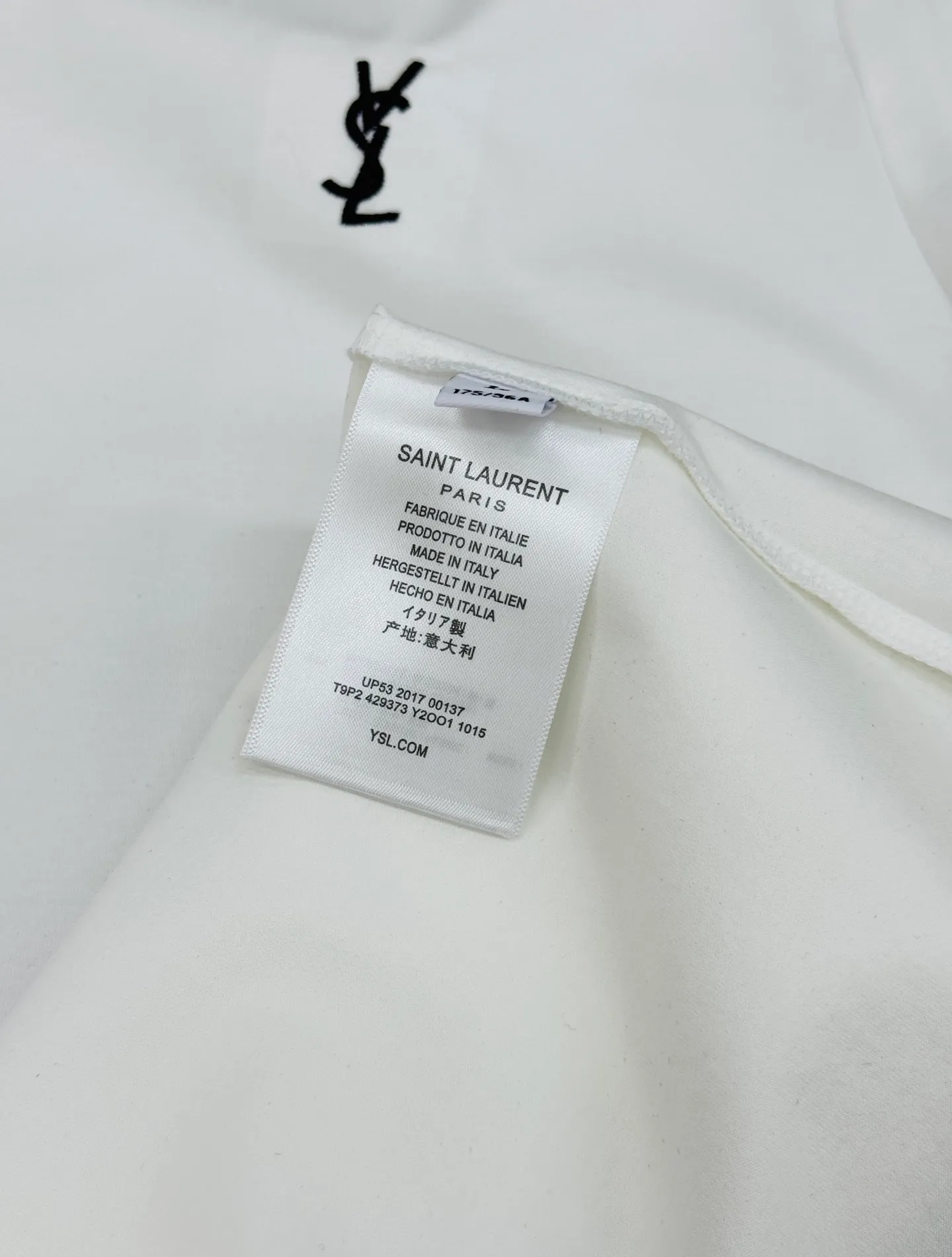 ⚜️ Saint Laurent 26s New Arrival T ， ❤️ Quality ， . Breathable， ！ White 🪡Logo， ✨ + ， ， 。Black Versatile， ， 、 ！Saint Laurent Quality ， ～ ！ ：Black.White.Sizes：M-3XL ❗️（S 4XL ）175/145 XL